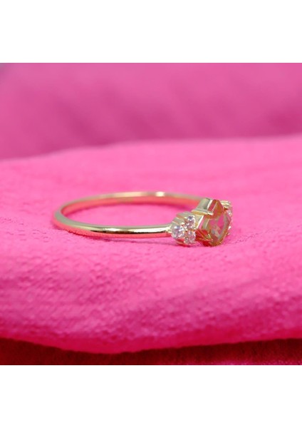 Gümüş Yüzük - Zultanit Taşlı Alyans Yüzük-0.40Karat Topaz Evlilik Teklifi 925 Ayar Kadın Gümüş Yüzük modelleri