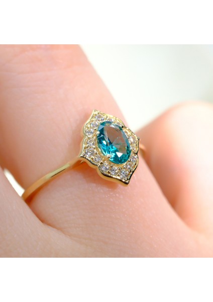 Altın Yüzük - 14 Ayar Evlilik Teklifi Yüzüğü - Hediyelik, Doğum Günü, Anneler Günü Altın Yüzük