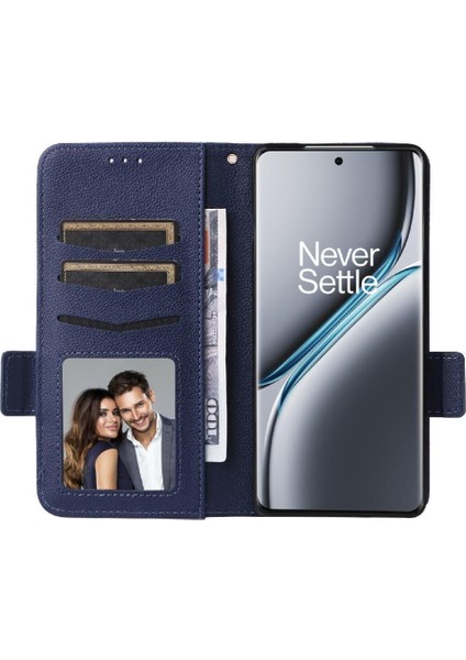 Oneplus Ace 3 Pro Için Flip Case Yan Toka Cüzdan Kart Yuvaları Tutucu Pu (Yurt Dışından) modelleri
