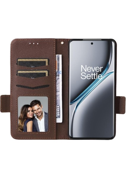 Oneplus Ace 3 Pro Için Flip Case Yan Toka Cüzdan Kart Yuvaları Tutucu Pu (Yurt Dışından) fırsatları