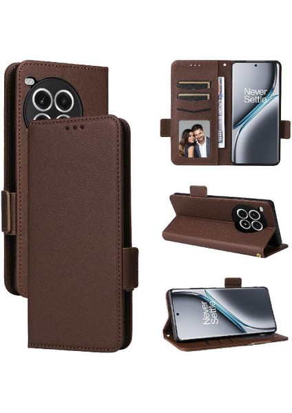 Oneplus Ace 3 Pro Için Flip Case Yan Toka Cüzdan Kart Yuvaları Tutucu Pu (Yurt Dışından) indirimleri