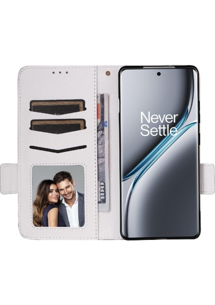 Oneplus Ace 3 Pro Için Flip Case Yan Toka Cüzdan Kart Yuvaları Tutucu Pu (Yurt Dışından) indirimleri