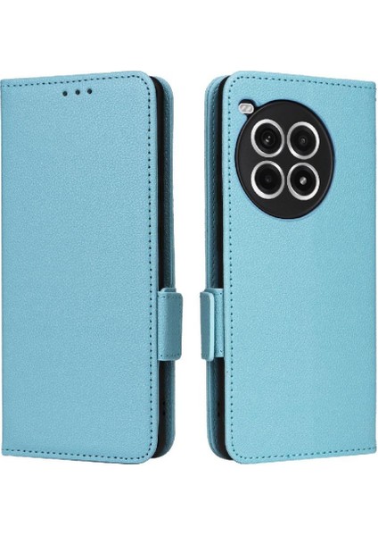 Oneplus Ace 3 Pro Için Flip Case Yan Toka Cüzdan Kart Yuvaları Tutucu Pu (Yurt Dışından)