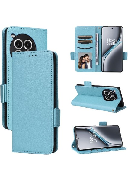 Oneplus Ace 3 Pro Için Flip Case Yan Toka Cüzdan Kart Yuvaları Tutucu Pu (Yurt Dışından) modelleri