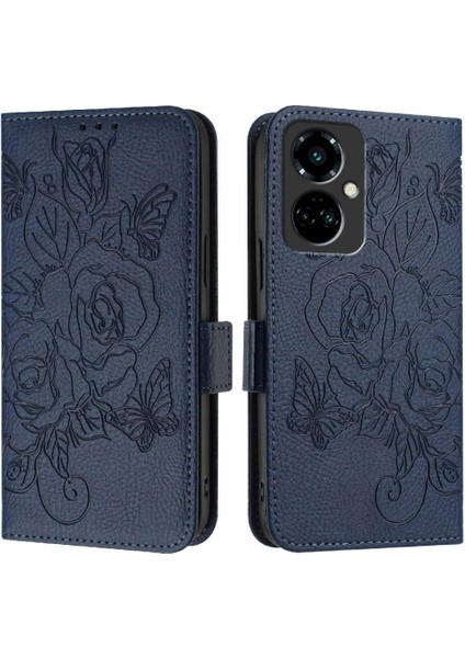 Tecno Camon 19 Pro 5g Için Kredi Kartı Yuvası Manyetik Cüzdan Pu (Yurt Dışından)