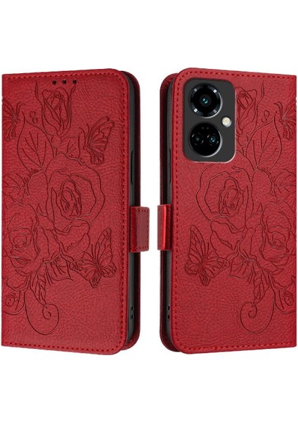Tecno Camon 19 Pro 5g Için Kredi Kartı Yuvası Manyetik Cüzdan Pu (Yurt Dışından)