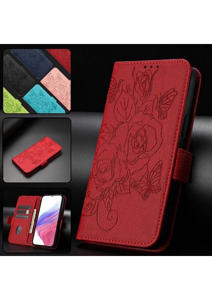 Tecno Camon 19 Pro 5g Için Kredi Kartı Yuvası Manyetik Cüzdan Pu (Yurt Dışından)