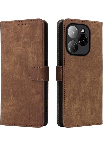 Tecno Spark 20 Pro 5g Flip Folio Cüzdan Rfıd Engelleme Manyetik Pu (Yurt Dışından)