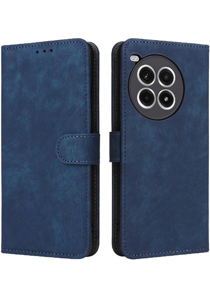 Oneplus Ace 3 Pro Için Kılıf Pu Deri Flip Folio Cüzdan Manyetik Kapatma (Yurt Dışından)