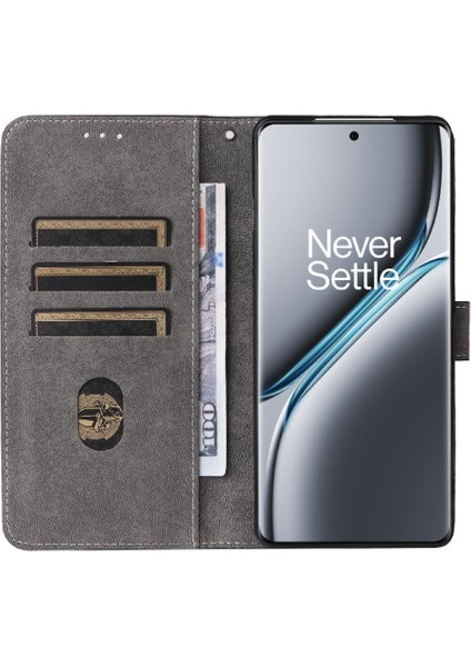 Oneplus Ace 3 Pro Için Kılıf Pu Deri Flip Folio Cüzdan Manyetik Kapatma (Yurt Dışından) fiyatları