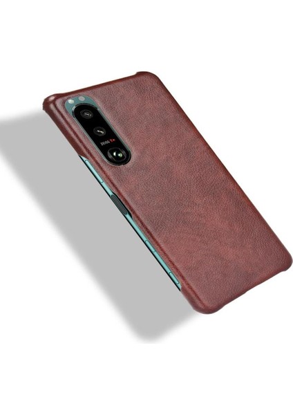 Sony Xperia 5 Iıı Için Retro Kılıf Anti Scratch Retro Lychee Desen Kapak (Yurt Dışından) fiyatları