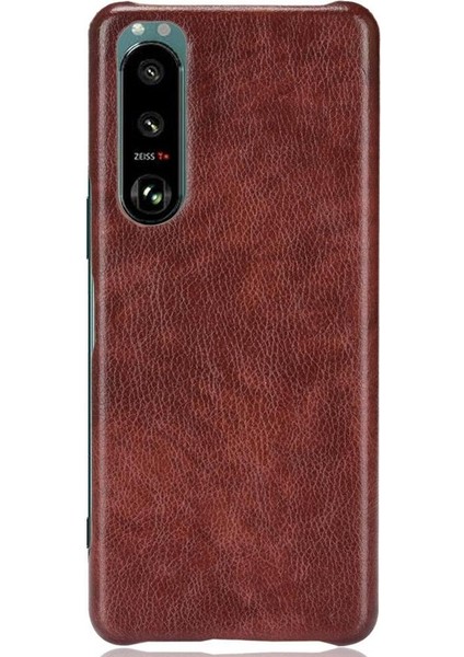 Sony Xperia 5 Iıı Için Retro Kılıf Anti Scratch Retro Lychee Desen Kapak (Yurt Dışından) indirimleri