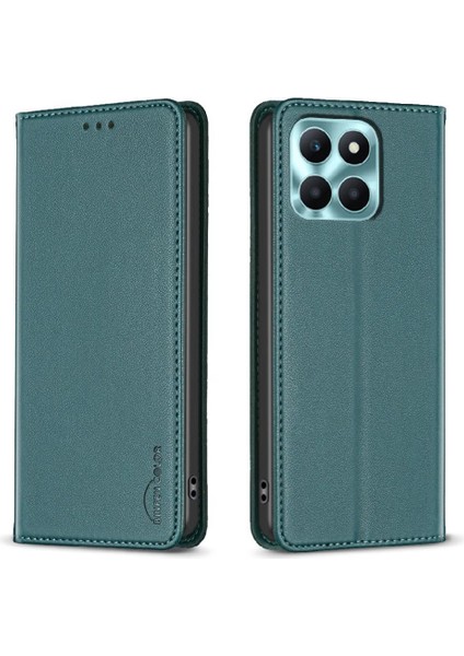 Onur X6A Çok Renkli Iş Manyetik Cüzdan Pu Deri Için Flip Case (Yurt Dışından)