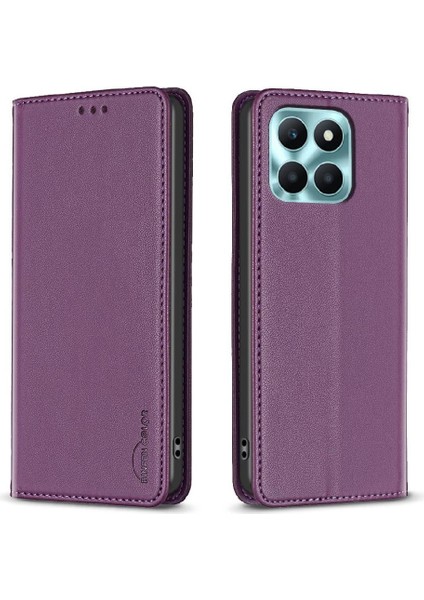 Onur X6A Çok Renkli Iş Manyetik Cüzdan Pu Deri Için Flip Case (Yurt Dışından)
