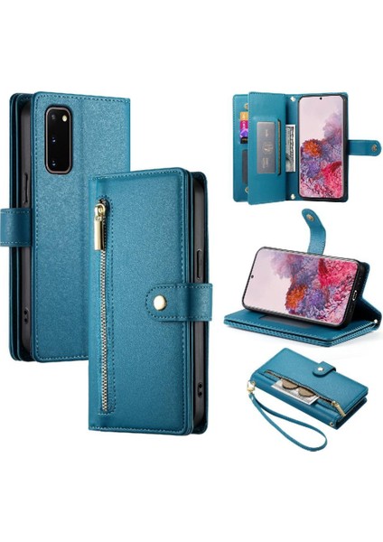 Samsung Galaxy S20 Kickstand Cüzdan Bölmesi Kart Yuvaları Için Flip Case (Yurt Dışından) fırsatları