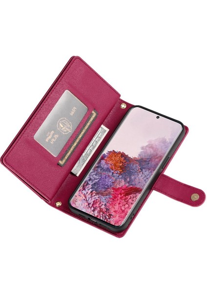 Samsung Galaxy S20 Kickstand Cüzdan Bölmesi Kart Yuvaları Için Flip Case (Yurt Dışından) indirimleri