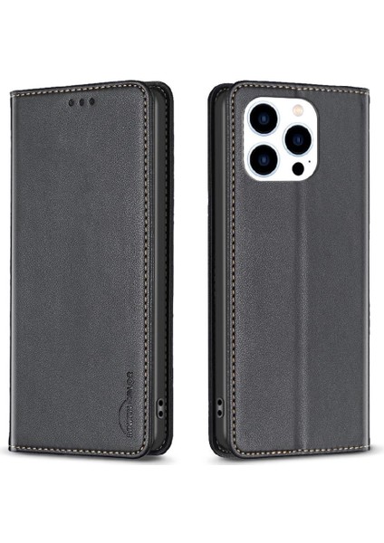 IPhone 15 Pro Iş Için Flip Case Çok Renkli Çoklu Kart Yuvası Pu Cüzdan (Yurt Dışından) indirimleri