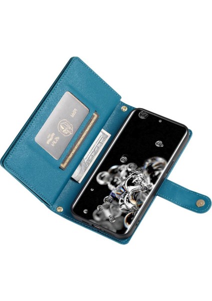 Samsung Galaxy S20 Ultra Çok Fonksiyonlu Kart Yuvaları Cüzdan Için Flip Case (Yurt Dışından) modelleri