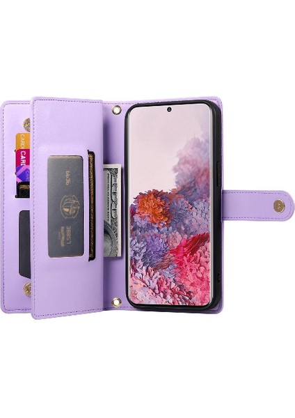 Samsung Galaxy S20 Kickstand Cüzdan Bölmesi Kart Yuvaları Için Flip Case (Yurt Dışından) fırsatları