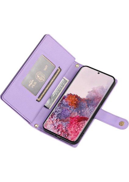 Samsung Galaxy S20 Kickstand Cüzdan Bölmesi Kart Yuvaları Için Flip Case (Yurt Dışından) indirimleri