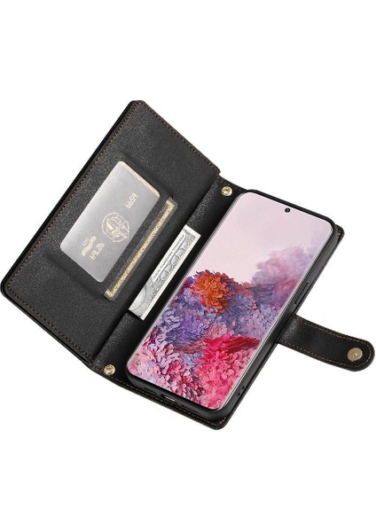 Samsung Galaxy S20 Kickstand Cüzdan Bölmesi Kart Yuvaları Için Flip Case (Yurt Dışından) fırsatları