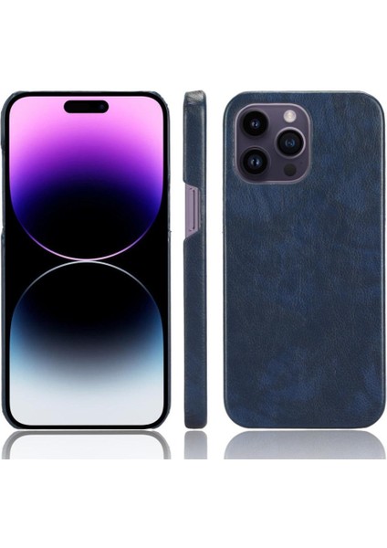 IPhone 15 Için Retro Durumda Pro Retro Anti Scratch Uyumluluk Lychee Kapak (Yurt Dışından)