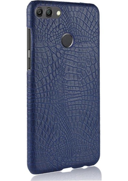 Huawei Y9 2018 Klasik Timsah Moda Kapak Için Şık Klasik Kılıf (Yurt Dışından) modelleri
