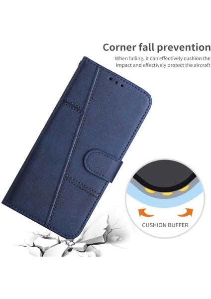 Samsung Galaxy S24 Fe Kart Ekleme Kickstand Pu Deri Için Flip Case (Yurt Dışından)