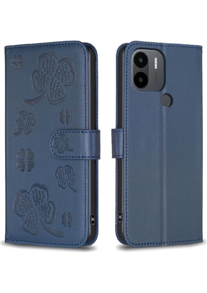 Xiaomi Redmi A1 Artı Cüzdan Kart Yuvaları Için Flip Case Tutucu Kickstand Pu (Yurt Dışından)