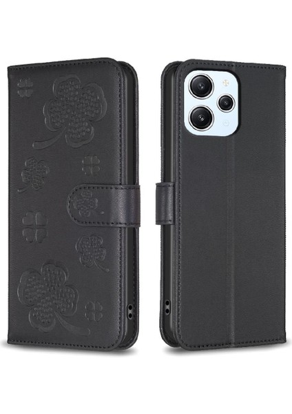 Xiaomi Redmi Için Flip Case 12 4g Kart Yuvaları Tutucu Kickstand Çok Renkli (Yurt Dışından)