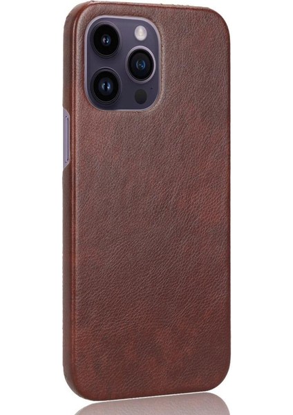 IPhone 15 Için Retro Durumda Pro Retro Anti Scratch Uyumluluk Lychee Kapak (Yurt Dışından) modelleri