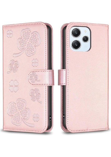 Xiaomi Redmi Için Flip Case 12 4g Kart Yuvaları Tutucu Kickstand Çok Renkli (Yurt Dışından)