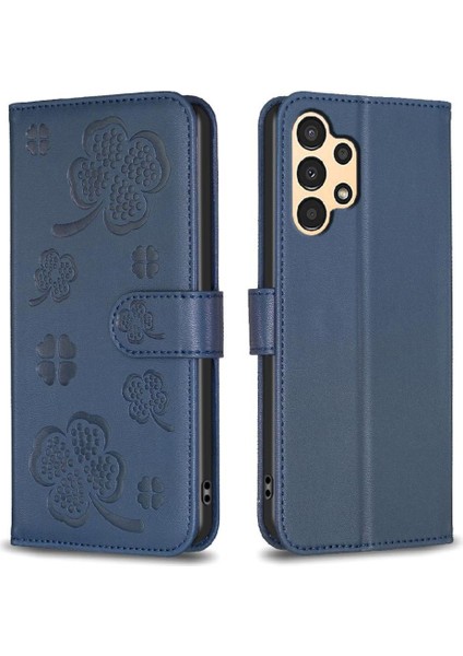 Samsung Galaxy A53 5g Çok Renkli Cüzdan Yonca Çiçek Kartı Için Flip Case (Yurt Dışından)