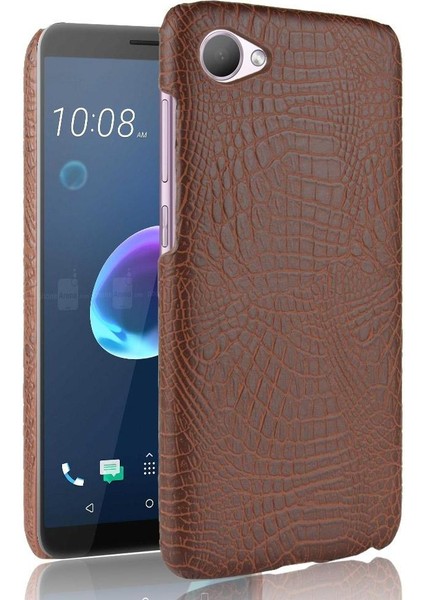 Htc Desire 12 Için Şık Klasik Durumda Koruyucu Kapak Klasik Timsah (Yurt Dışından)