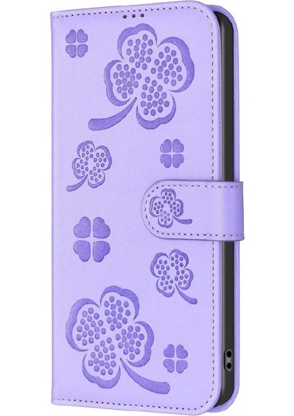 Samsung Galaxy A53 5g Çok Renkli Cüzdan Yonca Çiçek Kartı Için Flip Case (Yurt Dışından) fırsatları