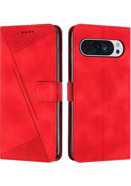 Google Piksel 9 Pro Kart Ekleme Kickstand Cüzdan Pu Deri Için Flip Case (Yurt Dışından)