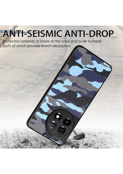 Oneplus 11 Camo Tasarım Hafif Anti Damla Kablosuz Şarj Için Kılıf (Yurt Dışından)