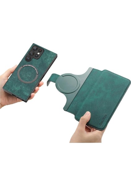 Samsung Galaxy S23 Için Flip Case Ultra Cüzdan Kart Standı Mıknatıs Koruyucu (Yurt Dışından) fırsatları