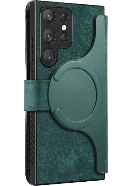 Samsung Galaxy S23 Için Flip Case Ultra Cüzdan Kart Standı Mıknatıs Koruyucu (Yurt Dışından) indirimleri