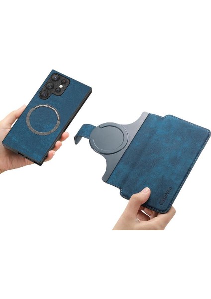 Samsung Galaxy S23 Için Flip Case Ultra Cüzdan Kart Standı Mıknatıs Koruyucu (Yurt Dışından) indirimleri