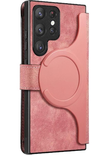 Samsung Galaxy S23 Için Flip Case Ultra Cüzdan Kart Standı Mıknatıs Koruyucu (Yurt Dışından) fiyatları