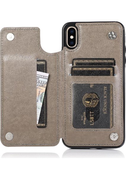 IPhone Xs Max Desen Çiçek Kabartmalı Pu Için Kart Tutucu Kılıf ile Cüzdan (Yurt Dışından) indirimleri