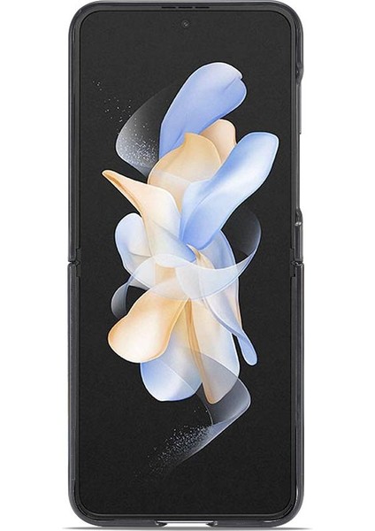 BDT Boutique Samsung Galaxy Z Flip6 5g Kırmızı Dikey Çizgili Alüminyum Pu (Yurt Dışından)