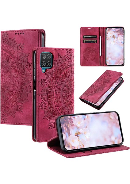 Samsung Galaxy A22 4g Yan Toka Pu Deri Kart Ekleme (Yurt Dışından)