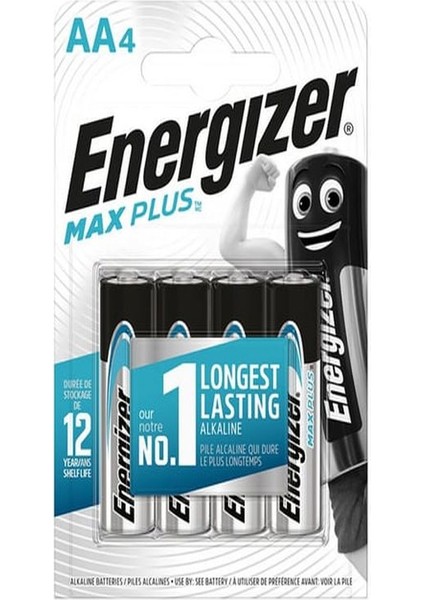 Alkalin Max Plus Aa Kalem Pil 4'lü Paket