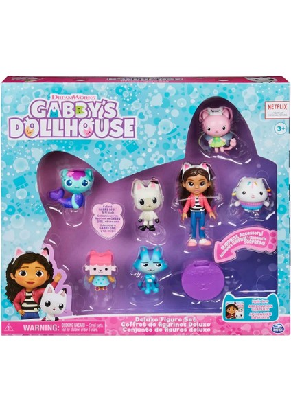 Gabby's Dollhouse Deluxe Figür Seti 6060440