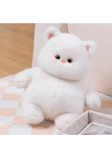Sevimli Beyaz Kedi Peluş Oyuncak Beyaz Yavru Kedi Bebek (Yurt Dışından) fırsatları