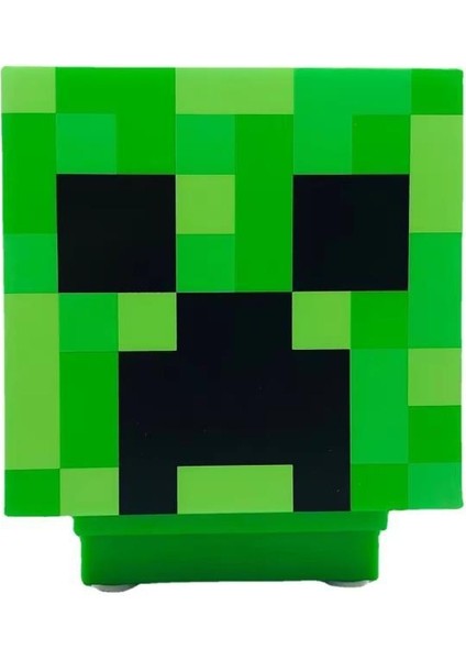Minecraft Creeper Taşınabilir Şarjlı Pilli Müzikli Gece Lambası