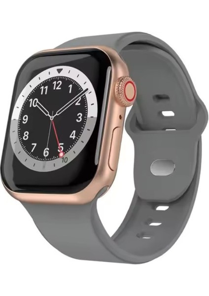 T700 Android Ios Uyumlu Çağrı Özellikli Akıllı Saat Gold Kasa Gri Kordon