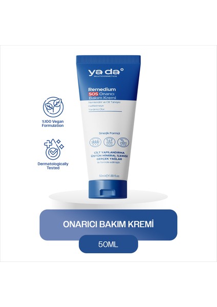 Remedium Cilt Onarıcı & Tahrişi Hafifletmeye Yardımcı Sos Yatıştırıcı Bakım Kremi